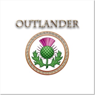 Outlander Thistle Posters and Art